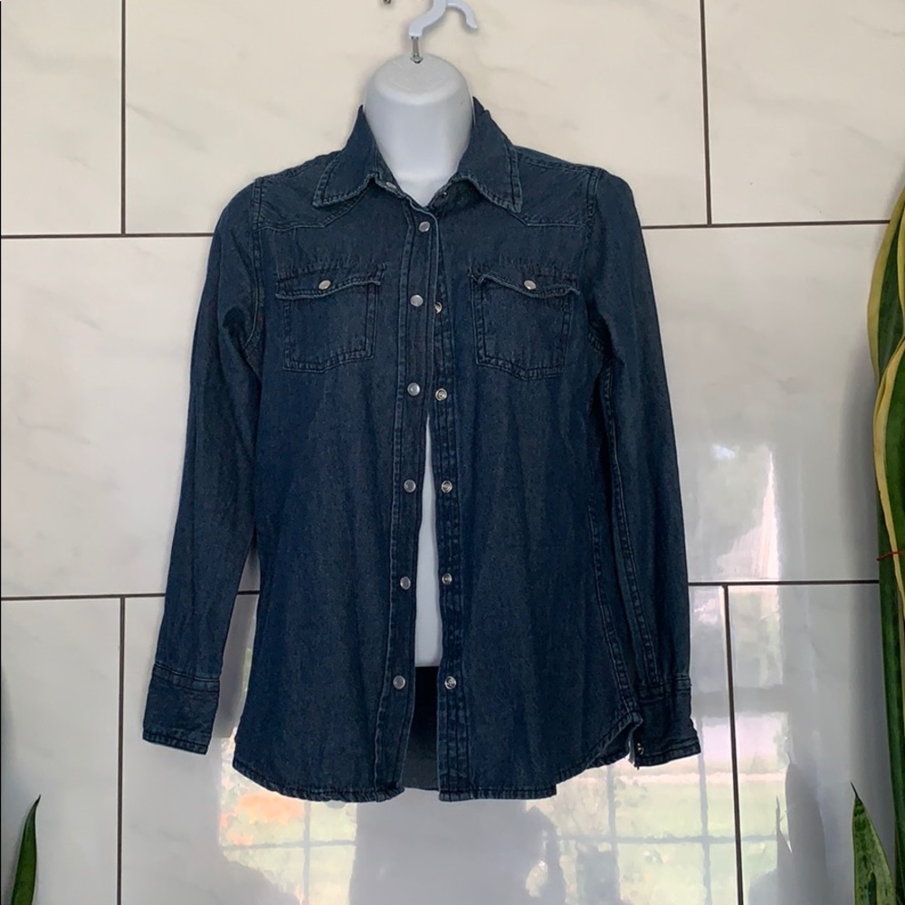 Denim shirt